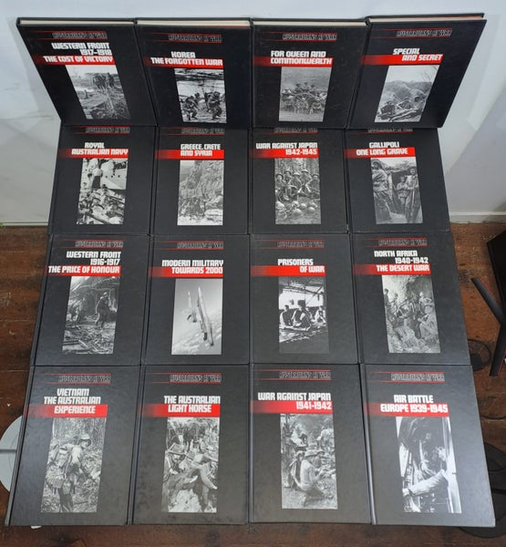 Australians At War, Hard Cover x16 Complete Set Carousel 1