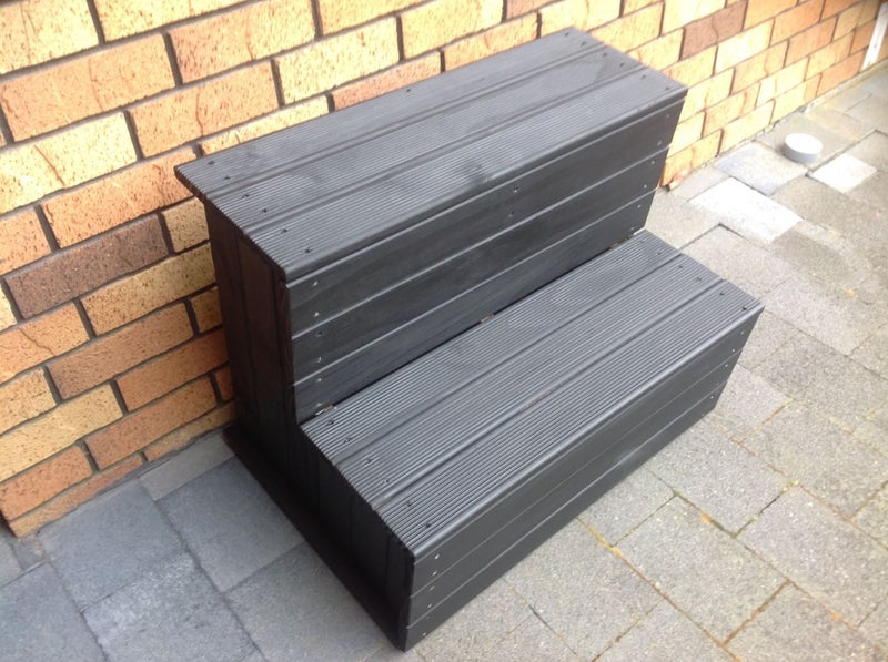 Spa Pool / Deck / Caravan Steps 60cm high Carousel 2