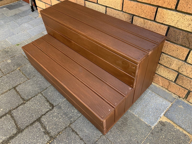 Spa Pool / Deck / Caravan Steps 40cm/90cm Carousel 2