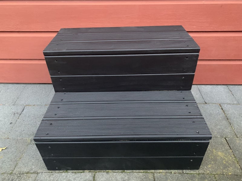 Spa Pool / Deck / Caravan Steps 40cm high Carousel 1