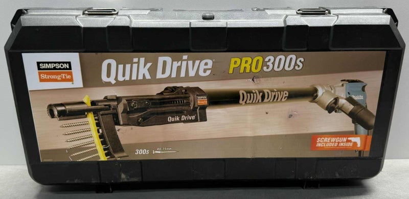 Simpson Strong-Tie Quik Drive PRO300s With Makita Screw Gun Carousel 1