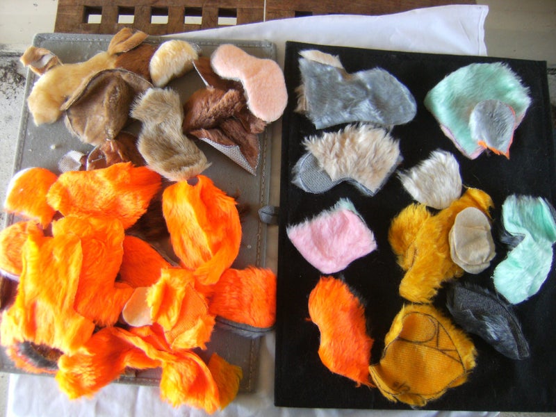 Teddy bear cut out pieces ref 9/10 Carousel 1