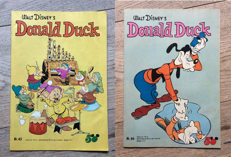 Walt Disney Comics - Rare Dutch Printings from 1973 x 24 Carousel 2