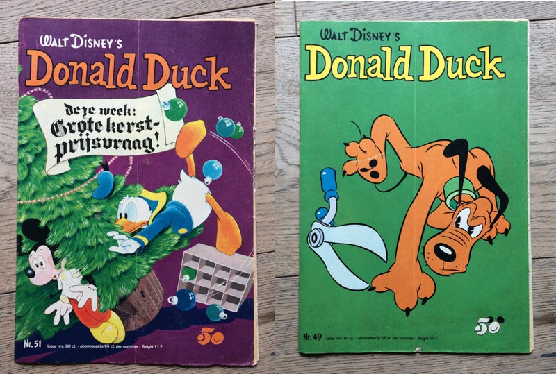 Walt Disney Comics - Rare Dutch Printings from 1973 x 24 Carousel 1
