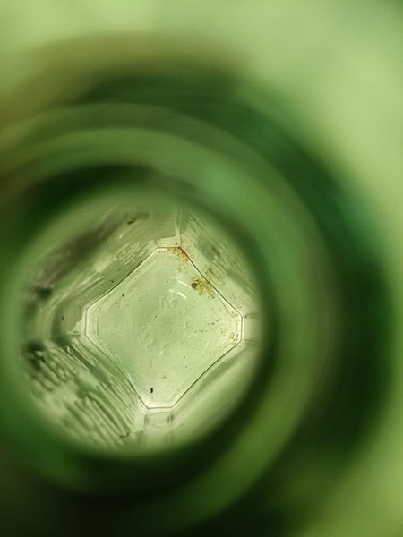 BT10 1738 - Small Aromatic Schnapps Green Glass Bottle - M.Moss & Co Limited Carousel 8