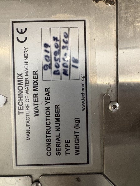 Water Doser Technomix64288140934787112