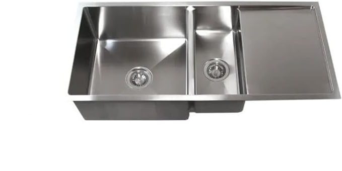 Kitchen Sink Stainless Steel Double Bowl ST1020D Carousel 1