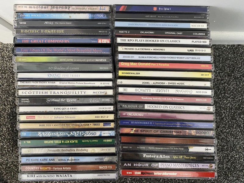 Bulk Classical etc CD's Carousel 1