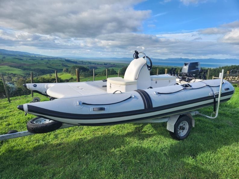 2012 Takacat 4.6m centre console inflatable64207240384129110