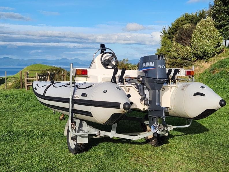 2012 Takacat 4.6m centre console inflatable64207240384129111