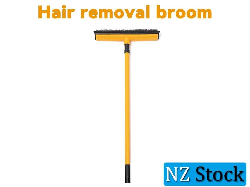 Telescopic Rubber Broom Pet Hair Removal Carousel 2