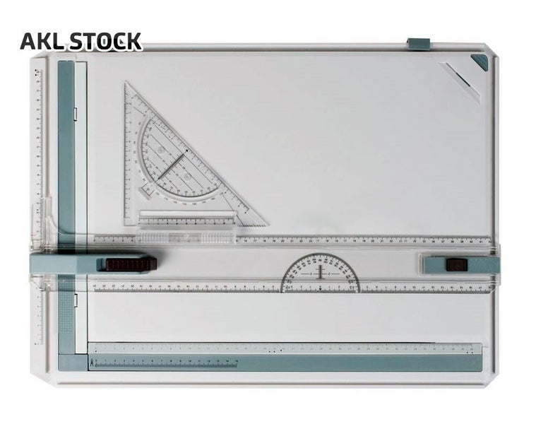 A3 Drawing Board, Parallel Ruler, Artists, Students, Architects64396205119106110