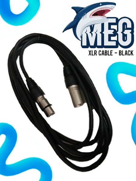 MEG - XLR Cable - 6m Black Carousel 1
