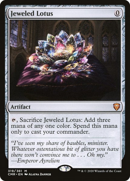 Jeweled Lotus (CMR-319) - Commander Legends - Magic The Gathering Carousel 1