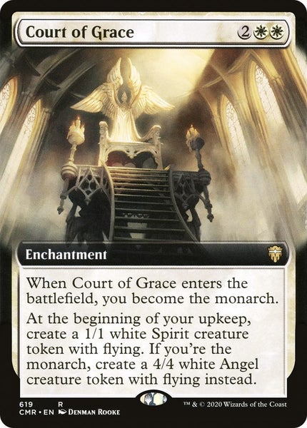 Court of Grace (Extended Art) (CMR-619) - Commander Legends - Magic The Gathe... Carousel 1