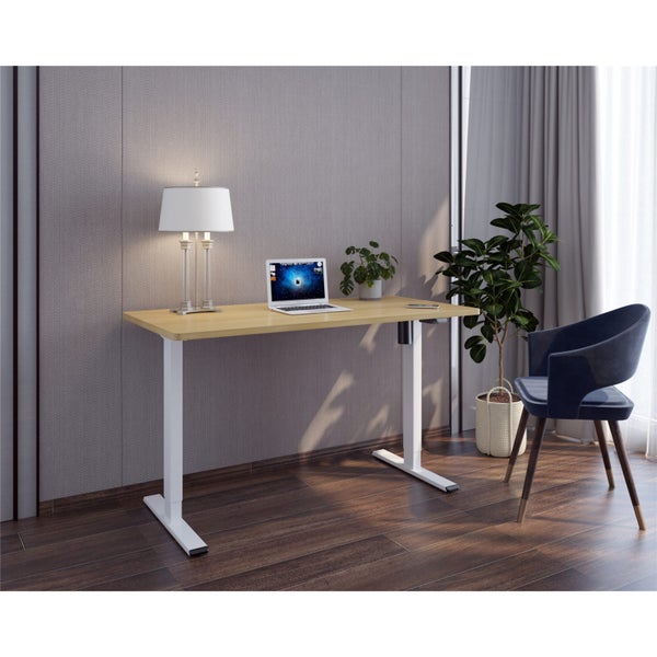 Loctek Ergonomic Eco Office Standing Desk - 1400x700x25mm - Single Motor - Carousel 2