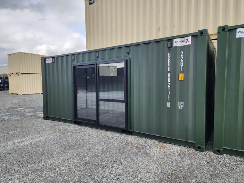 20ft GP Office container ..With new slider.. Christchurch64880016618753111