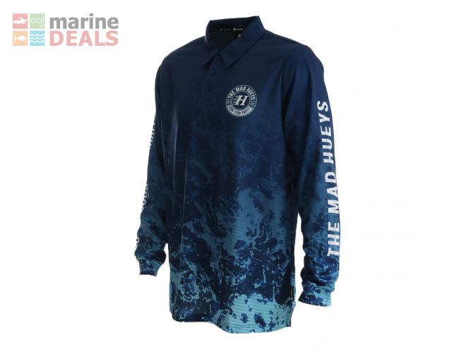 The Mad Hueys Living The Good Life Mens Fishing J… Carousel 1