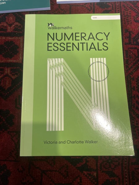 Brand new year 12 numeracy workbook Carousel 1