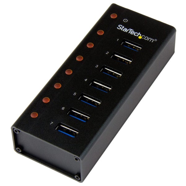 StarTech 7-Port USB 3.0 Hub - Desktop or Wall-Mountable Metal Enclosure~7-Por... Carousel 1