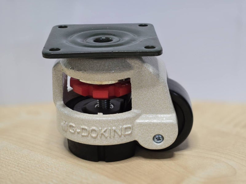 Leveling Caster Wheel Swivel Workbench Adjustable 1000KG Casters GD-60F 4PCS Carousel 2