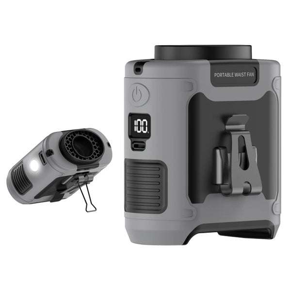 NNEOBA Outdoor Waist Fan with LED & Power Bank (20000mAh) Carousel 1