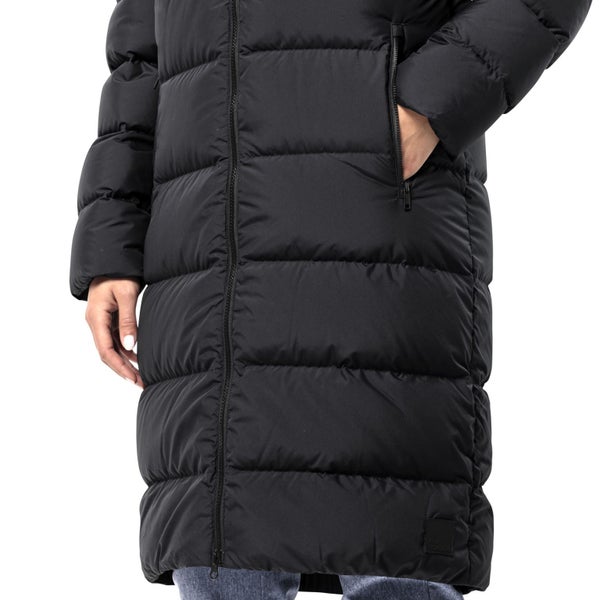 Jack Wolfskin Womens Frozen Palace Water Repellent Coat - Black - M Carousel 4