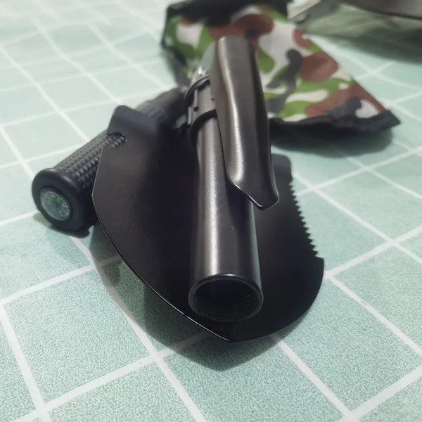 NNEOBA Multifunctional Military Folding Shovel Outdoor Tool Kit Carousel 6