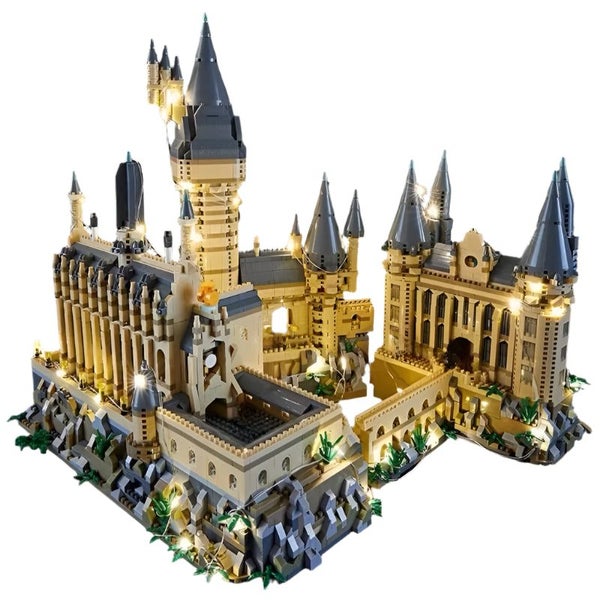 NNEOBA Micro Bricks City Medieval Magic School Castle Set Carousel 1