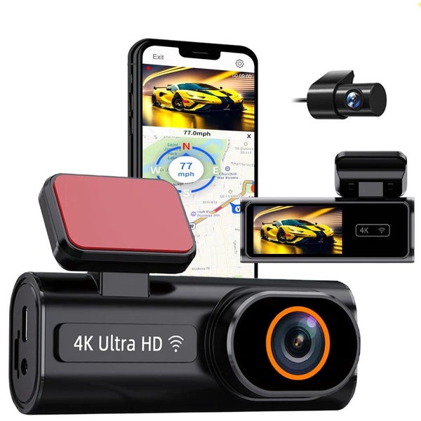 NNEOBA 4K Dual Lens Dash Cam with Night Vision Carousel 1