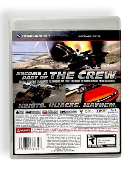 Fast and Furious Showdown (PS3) Carousel 2