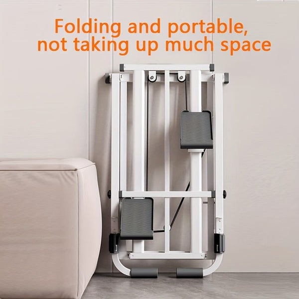 NNETM Foldable Stair Climber Home Fitness Machine Carousel 2