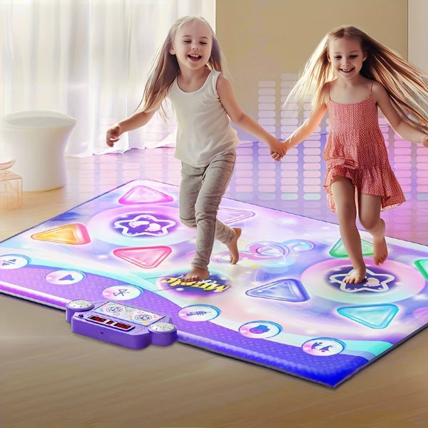 NNETM Kids Dance Mat Double Player Interactive Music Game Carousel 2