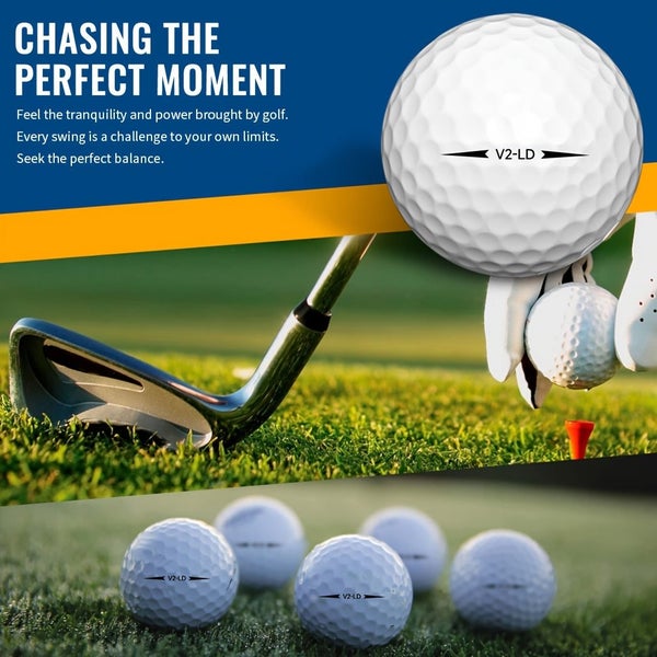 NNETM 2-Ply Golf Balls with 332 Dimples (50pcs) Carousel 6