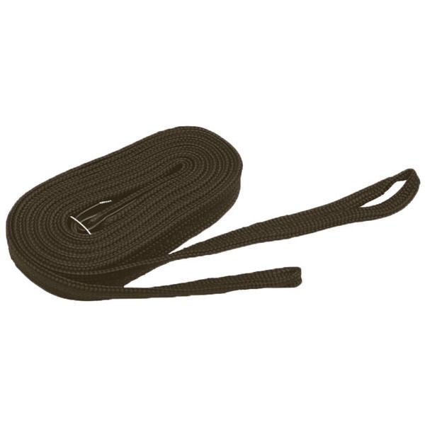 Gymkhana Draw Reins Zilco Aka Running Reins Nylon Easy To Hold Brown 2.3mt Carousel 1