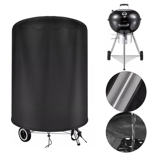 NNEOBA Waterproof Kettle BBQ Cover Black Carousel 1