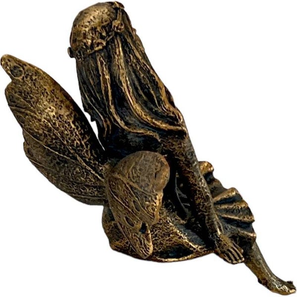 Sandy Fairy Handcrafted Polyresin Bronze Statue Figurine 30cmH Carousel 4