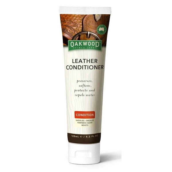 Oakwood Australian Made Leather Conditioner Cream Shoes Saddles Restorer Softens Carousel 1