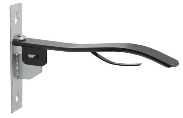 Folding Horse Saddle + Bridle Rack Bracket Black Carousel 1