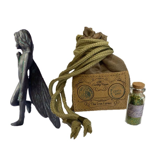 The Iron Fairies Raine Fairy of the Gum Trees Collectors Hand Made Cast Iron Carousel 1