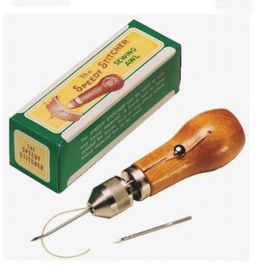 Genuine Original Speedy Stitcher Sewing Awl Canvas Saddlery Leather Carousel 1