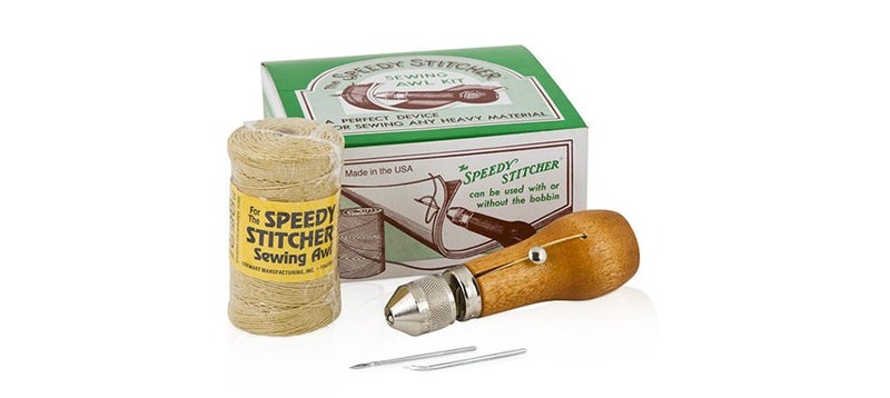 Original Speedy Stitcher Sewing Awl Kit Canvas Gear Saddlery Leather Carousel 1