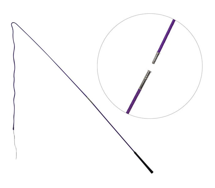 Showmaster Lunge Whip 2 Piece Training Lunging Driving 160Cm Purple Carousel 1