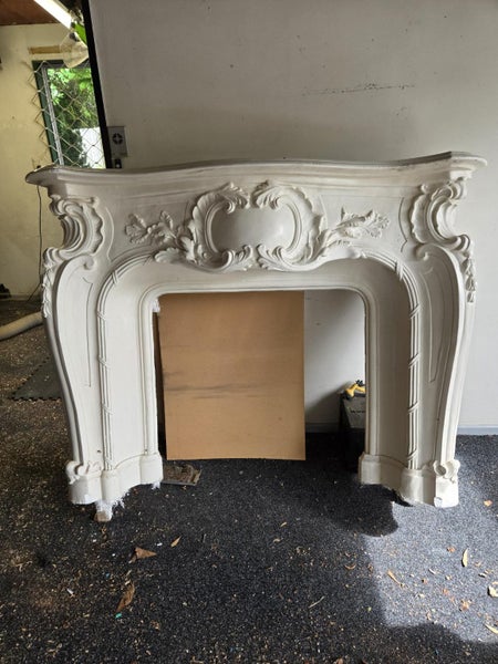 Ornate Plaster Fire Surround Carousel 1