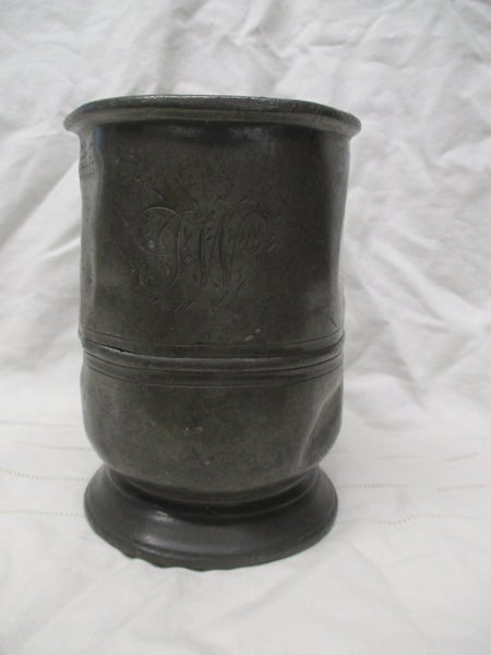 BR 9206 - Victorian Pewter Tankard Mug - Antique - Circa 1837 to 1901 Carousel 2