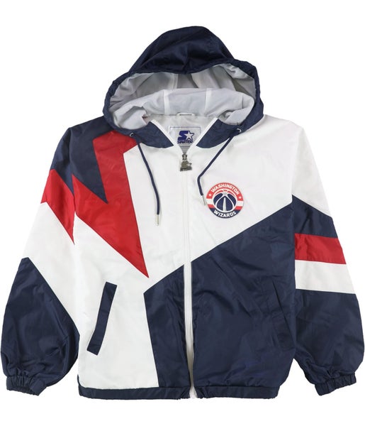 STARTER Womens Washington Wizards Windbreaker Jacket, NWT Carousel 1