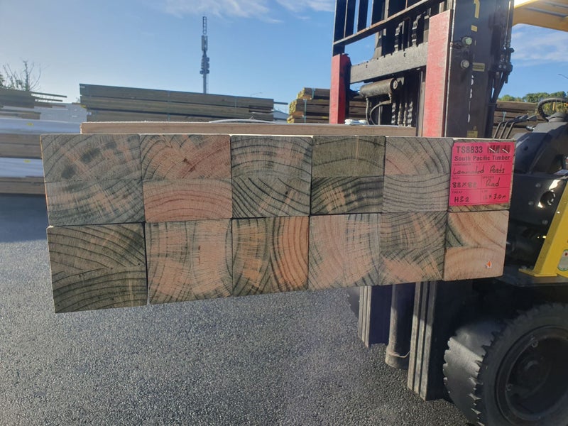 PINE LAMINATED POST - D4S - 88 x 88mm - 36m - H3.2 - TS8833 Carousel 2
