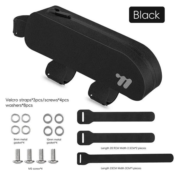 NNEOBA Aerodynamic Bicycle Top Tube Bag Zip Frame Balck Carousel 7