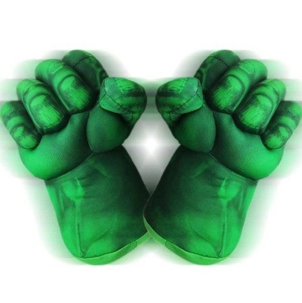 Infinity Superhero Hulk Gloves Boxing Gloves Smash Hands Big Plush #EB311 Carousel 1