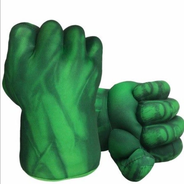 Infinity Superhero Hulk Gloves Boxing Gloves Smash Hands Big Plush #EB311 Carousel 5